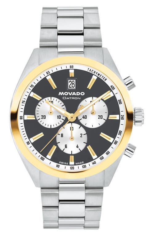 Movado Datron Chronograph Bracelet Watch, 41mm In Gray