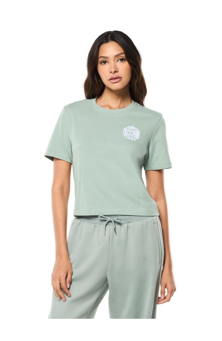 Sergio Tacchini Terina T-Shirt, Main, color, Slate Gray