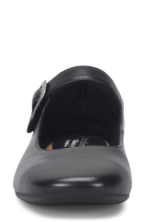 Comfortiva Kaylee Mary Jane Flat In Black