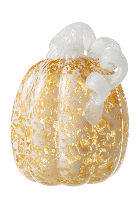 Fall Multi-Style Short Glass Pumpkins