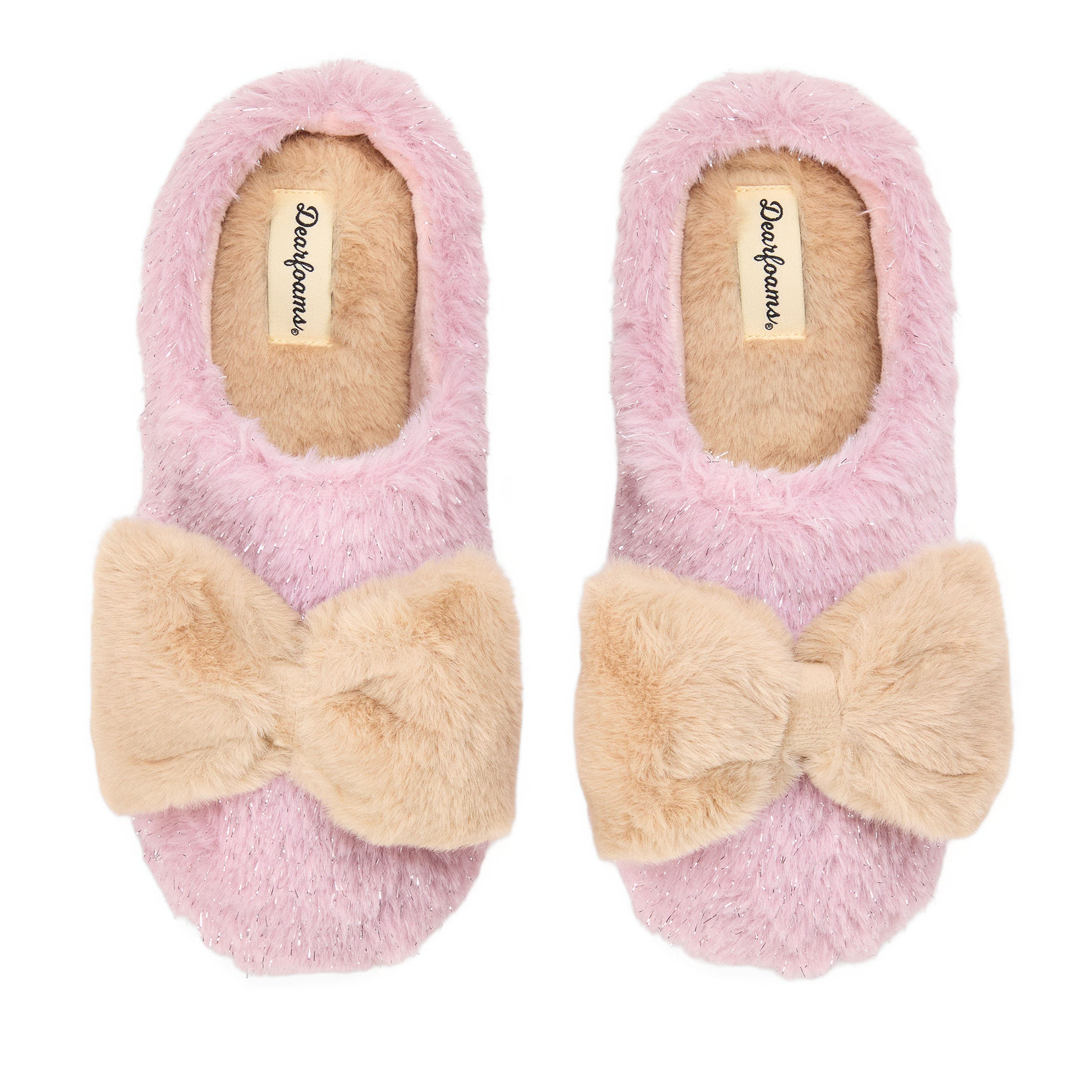 Rosie Furry Icon Clog Slipper, Alternate, color, PALE MAUVE