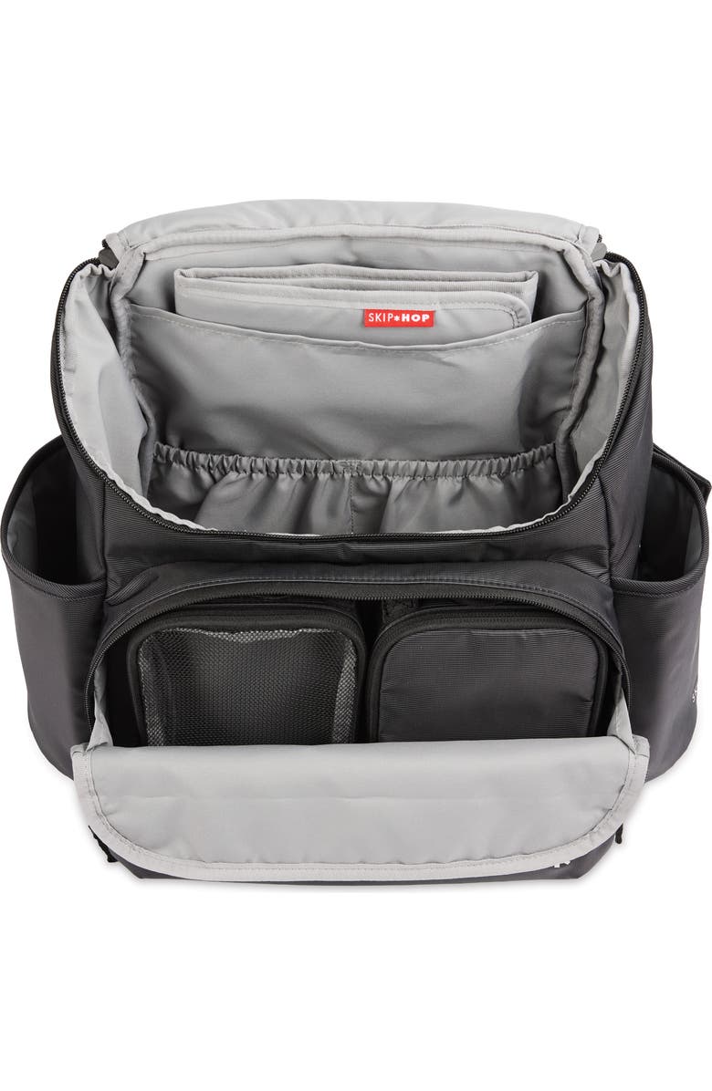 Skip Hop Forma Diaper Backpack, Alternate, color, Black