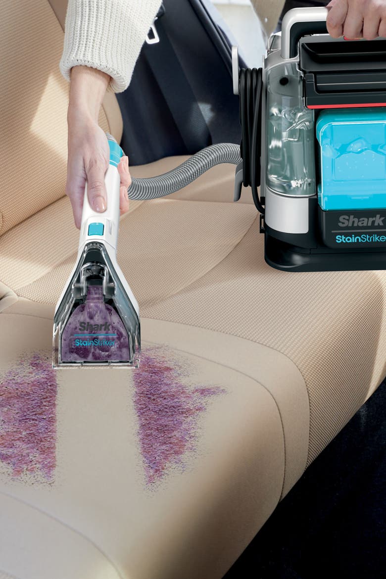 Stain Striker Portable Carpet and Upholstery Cleaner, Alternate, color, White