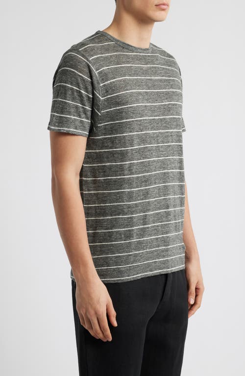 Alex Crane  Sun Linen T-shirt In Chalk