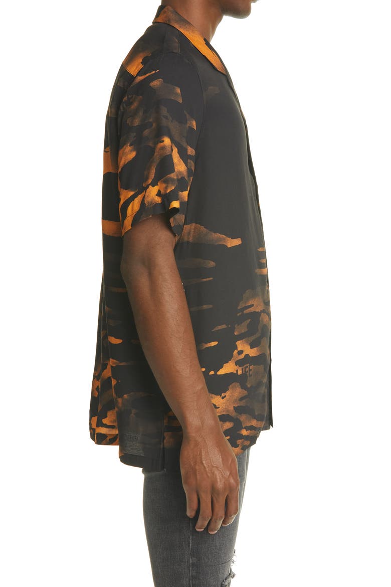 Life Resort Short Sleeve Button-Up Shirt, Alternate, color, MULTI CO