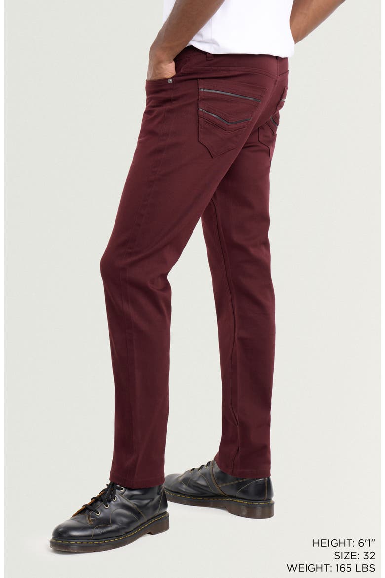 Commuter Stretch Cotton Blend Pants, Alternate, color, FIG