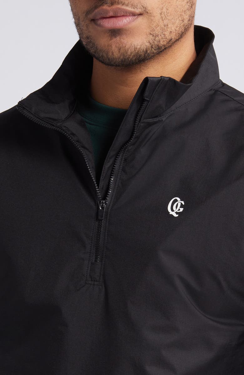 Quiet Golf Tech Shell Quarter Zip Vest, Alternate, color, 