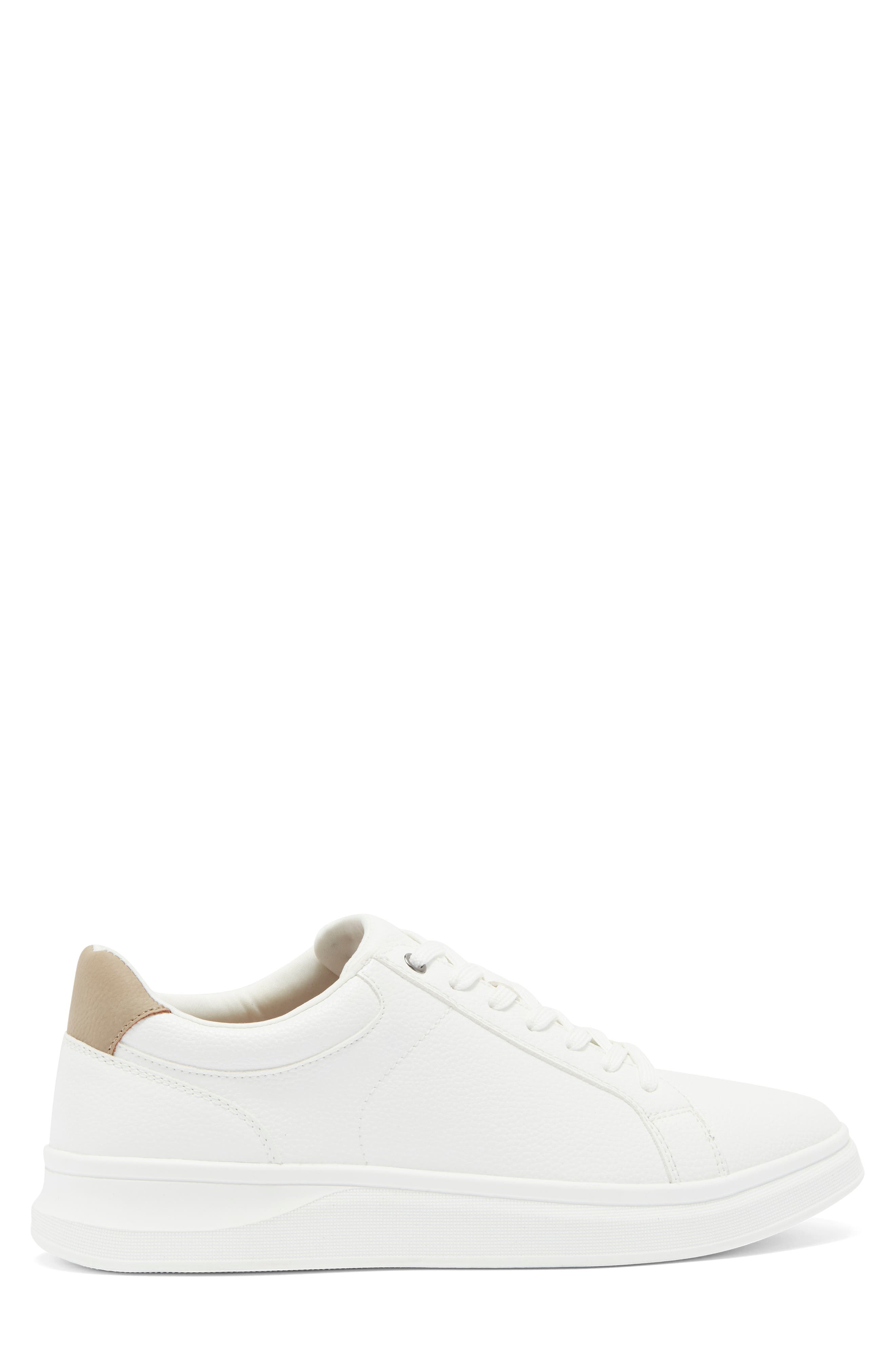 ALDO Ronan Sneaker, Alternate, color, White Syn Pebble