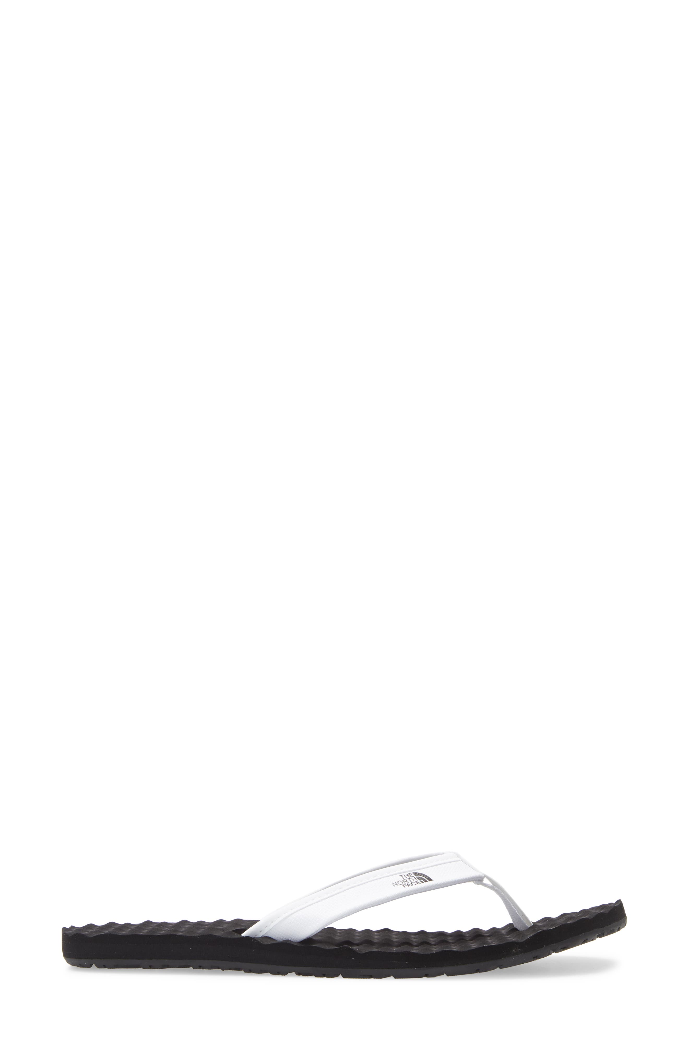 Base Camp Mini II Flip Flop, Alternate, color, TNF WHITE/ TNF BLACK