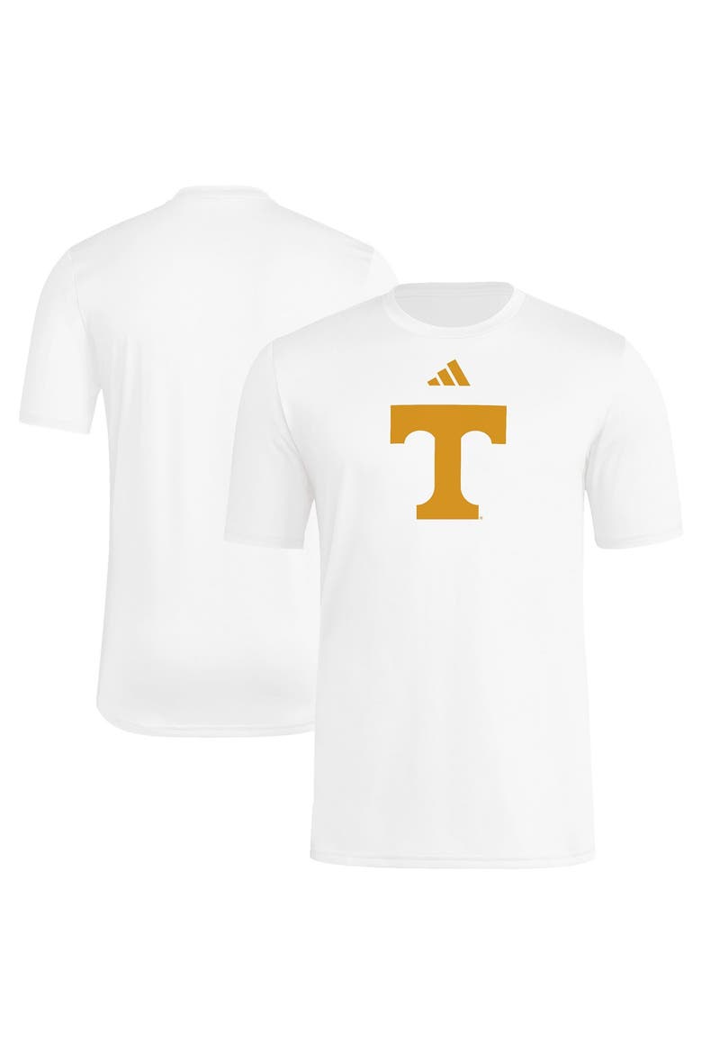 Men's adidas  White Tennessee Volunteers Primary Logo T-Shirt, Main, color, White