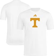 adidas Men's adidas White Tennessee Volunteers Primary Logo T-Shirt