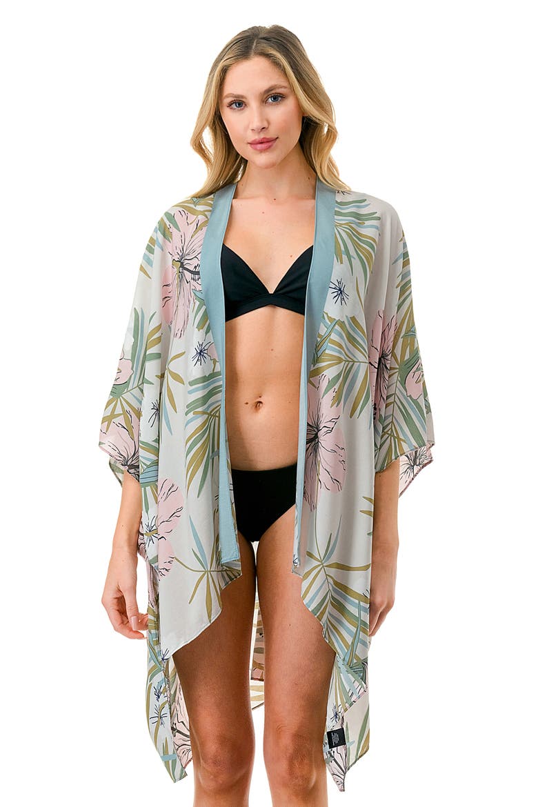 Floral Duster, Alternate, color, IVORY