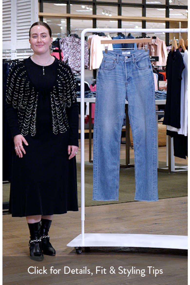 Olivia High Waist Wide Leg Jeans video