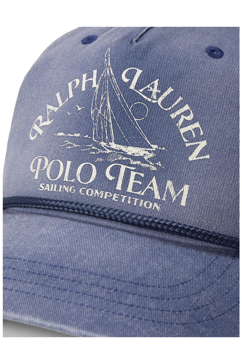 Polo Team Snapback Trucker Hat, Alternate, color, LIGHT NAVY