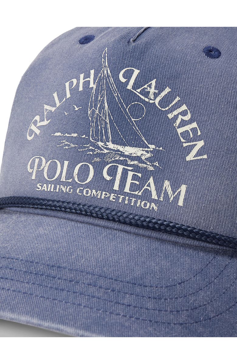 Polo Ralph Lauren Polo Team Snapback Trucker Hat, Alternate, color, Light Navy