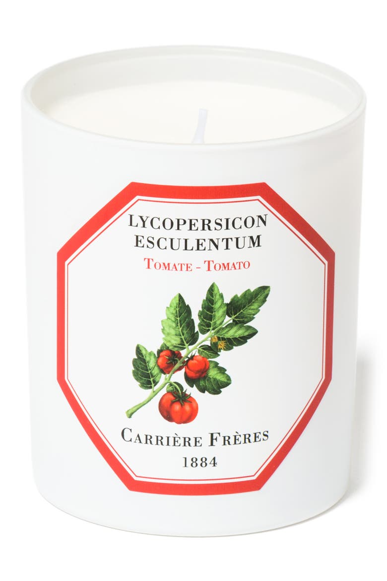 Carrière Frères Candle, Main, color, TOMATO