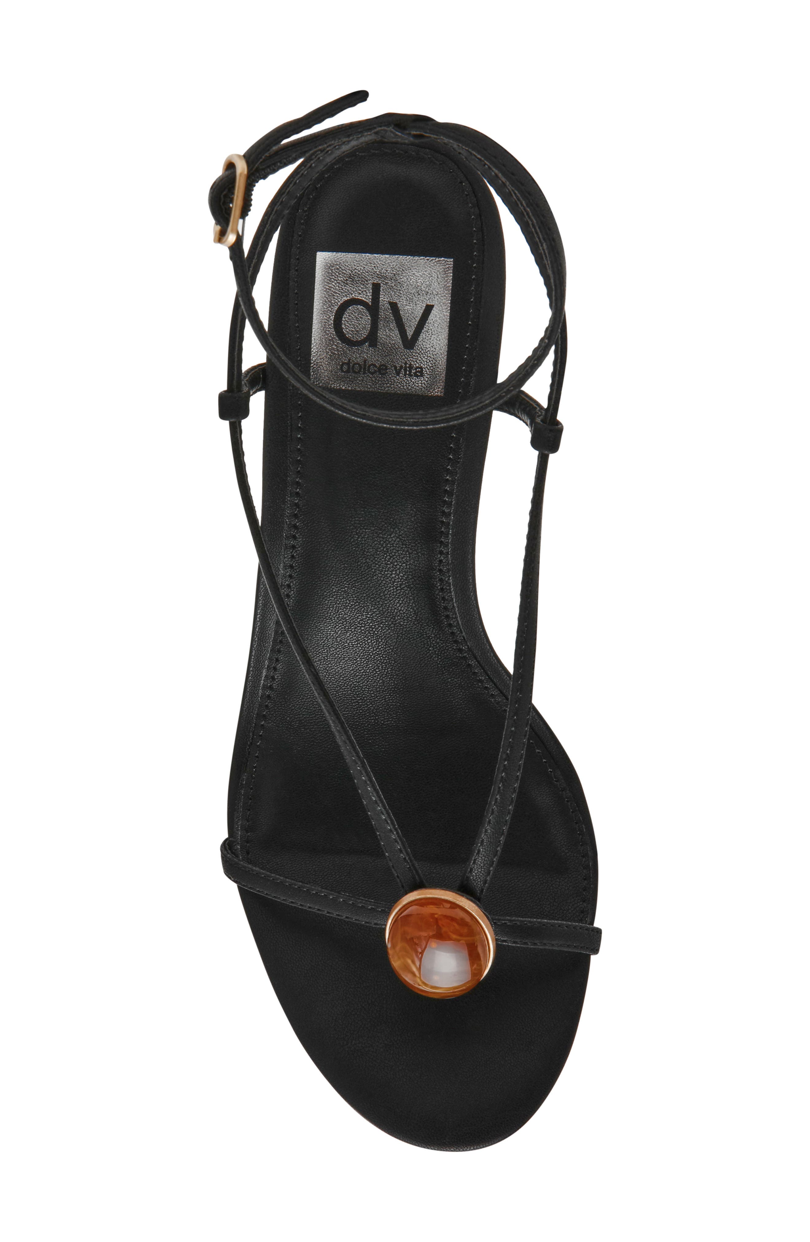 DV by Dolce Vita Cella Sandal, Alternate, color, Black