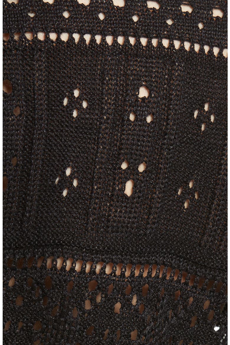 Once Upon a Time Lace Top, Alternate, color, BLACK