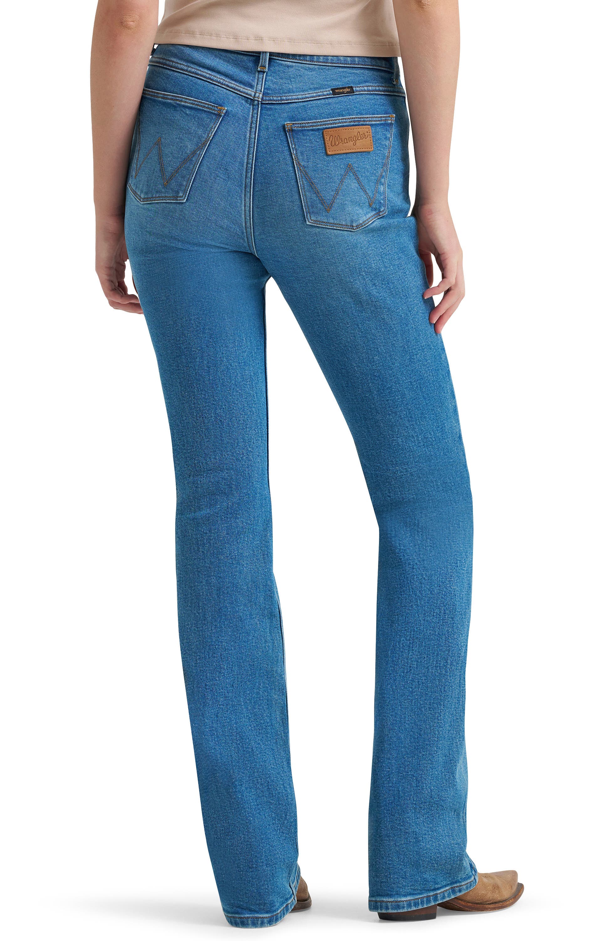 Western High Waist Bootcut Jeans - image 2