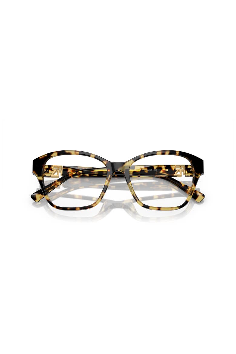 55mm Square optical glasses, Alternate, color, Tortoise