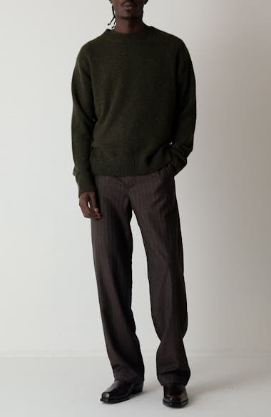 The Elder Statesman Gender Inclusive Simple Cashmere Sweater