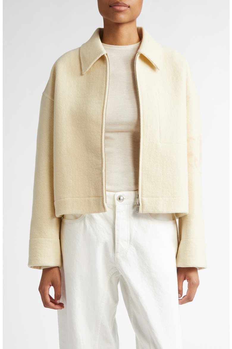 Boxy Virgin Wool Jacket (Women) | Nordstrom