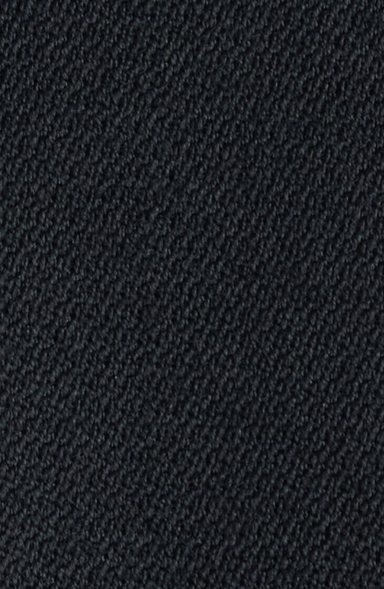 Alaïa Leather Pocket Virgin Wool Wrap Jacket, Alternate, color, Noir Alaia