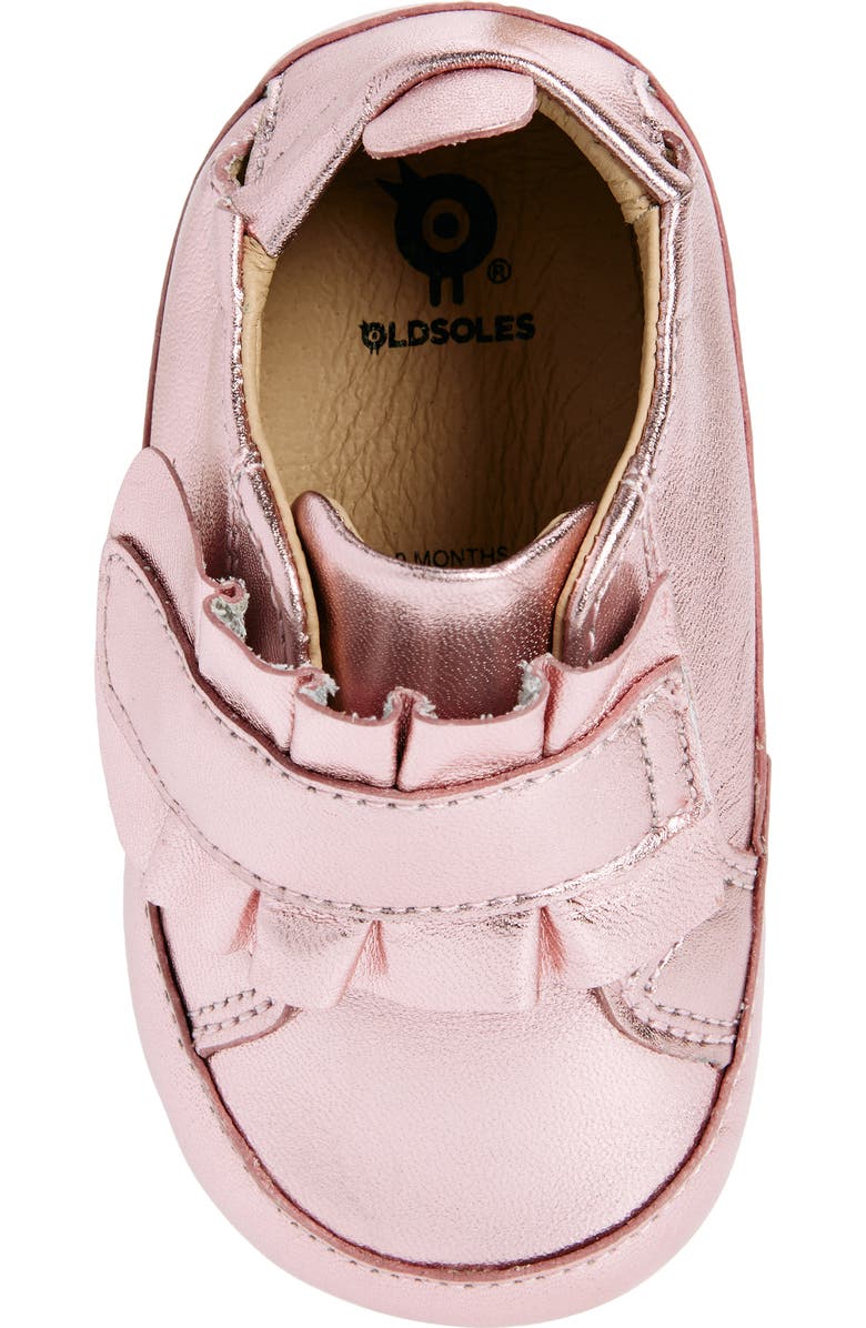 OLD SOLES Kids' Frilly Metallic Sneaker, Alternate, color,