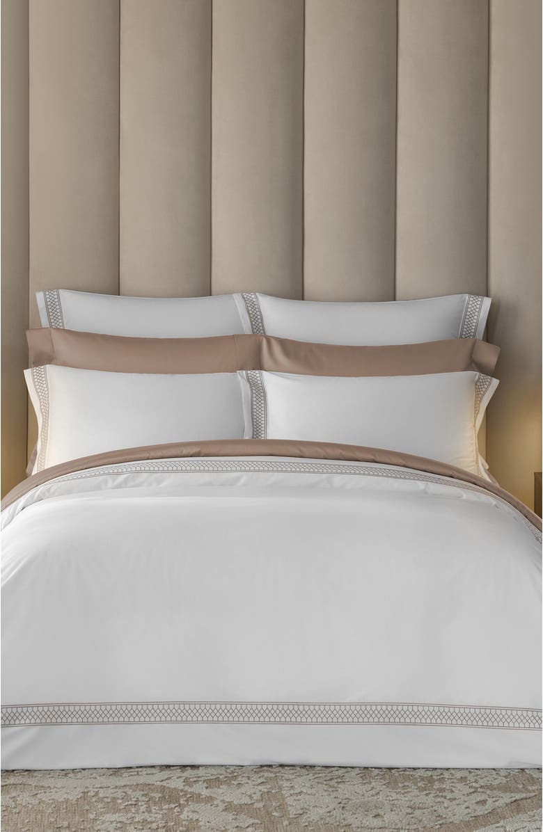 Togas Persephone duvet cover, Alternate, color, White