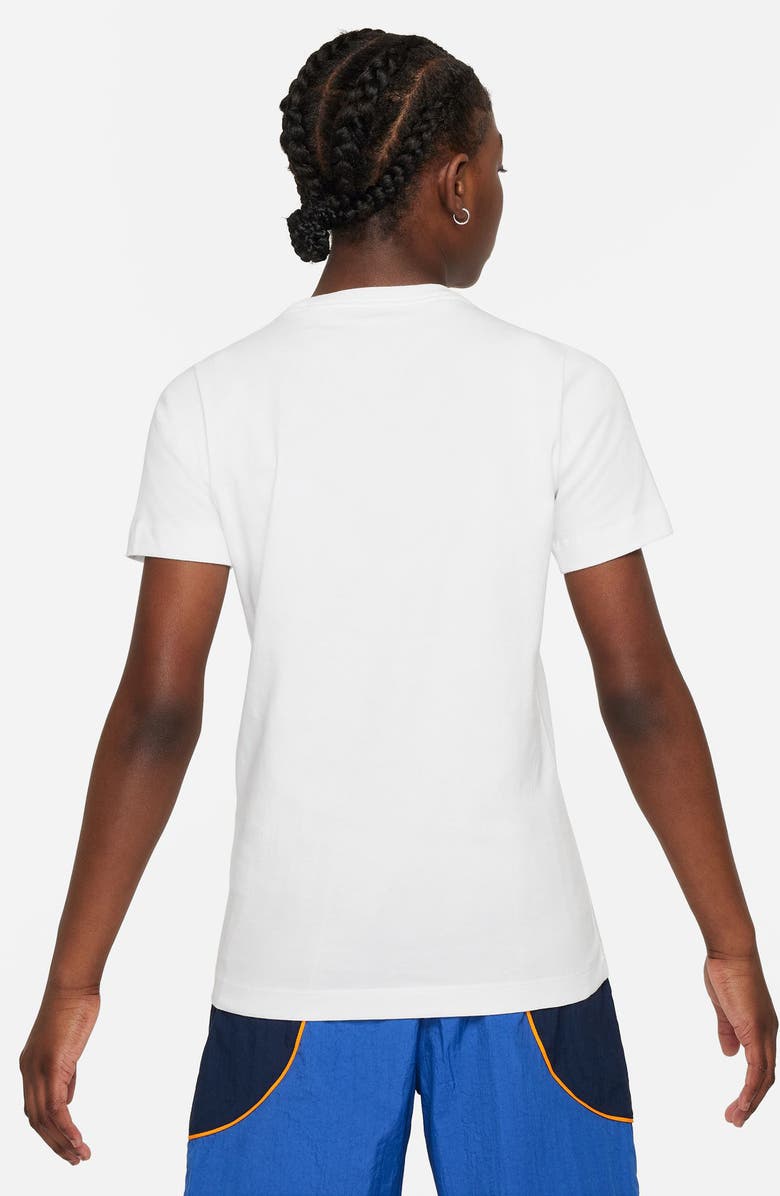 Nike Kids' Boxy Crew Tee, Alternate, color, White