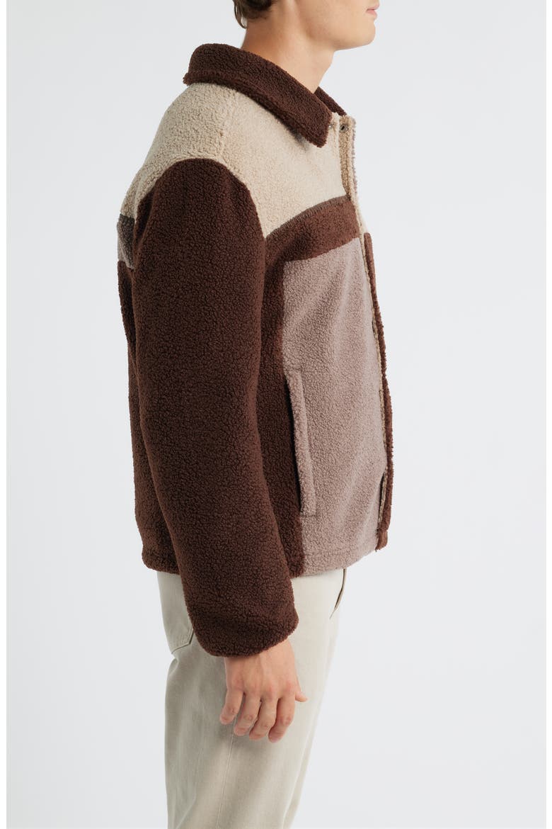 Lachlan UGGfluff Shirt Jacket, Alternate, color, COLA MULTI