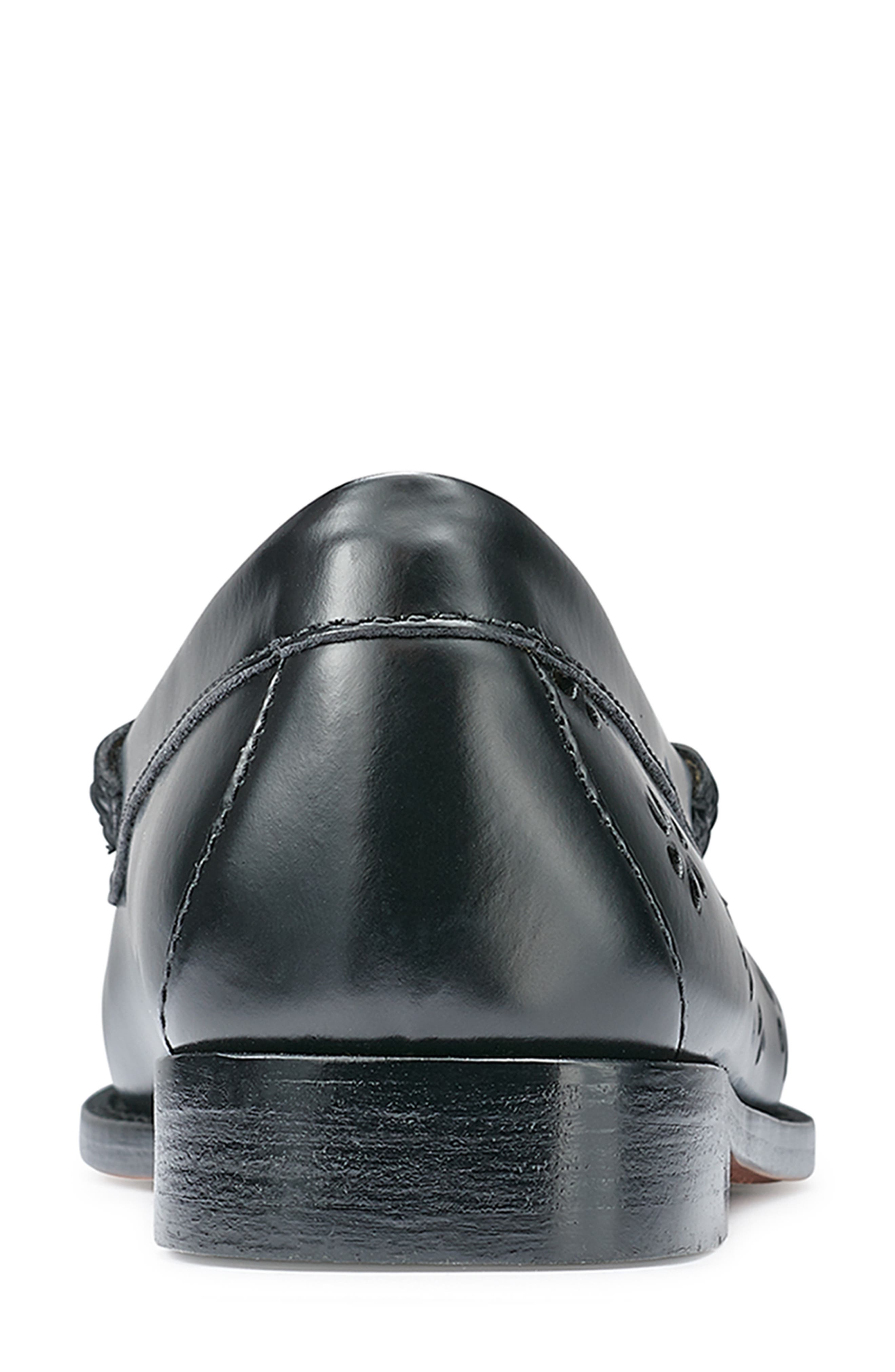 G.H.BASS Whitney Flower Cutout Leather Penny Loafer, Alternate, color, 