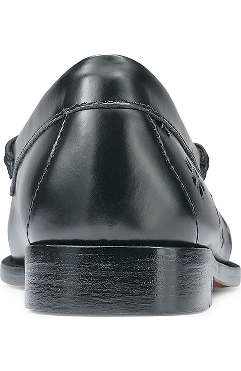 G.H.BASS Whitney Flower Cutout Leather Penny Loafer, Alternate, color,