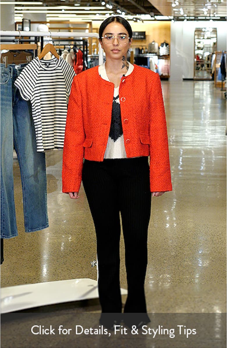 Tweed Crop Jacket, sales video thumbnail