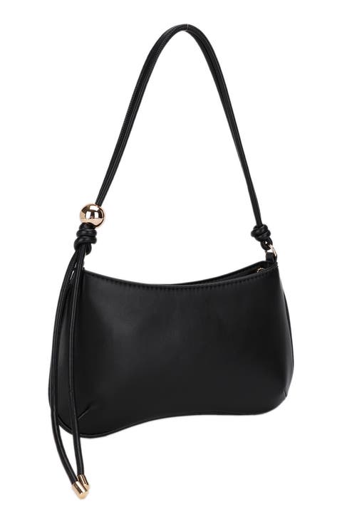 Elva Faux Leather Shoulder Bag