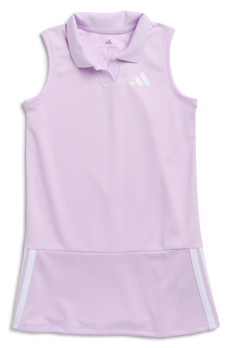 Sleeveless Piqué Polo, Main, color, LIGHT PURPLE