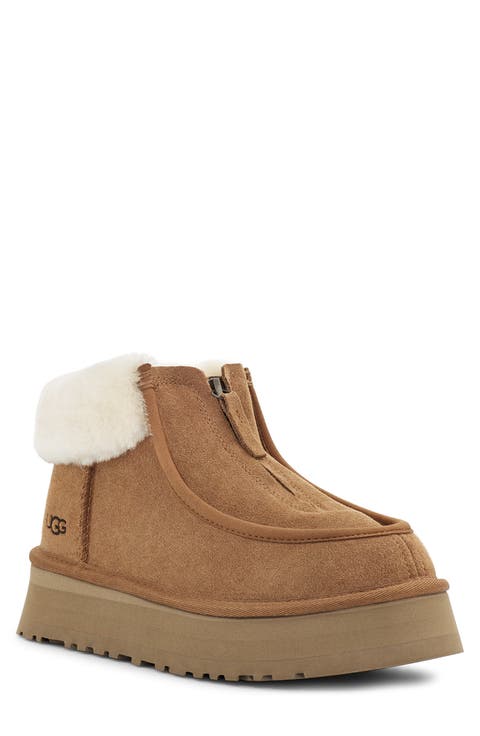 Funkette Genuine Shearling Lined Boot (Women)