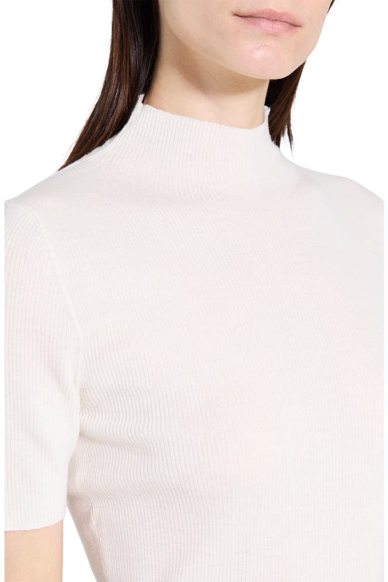 Leenda Merino Wool Mock Neck Sweater, Alternate, color, NEW IVORY - CX1