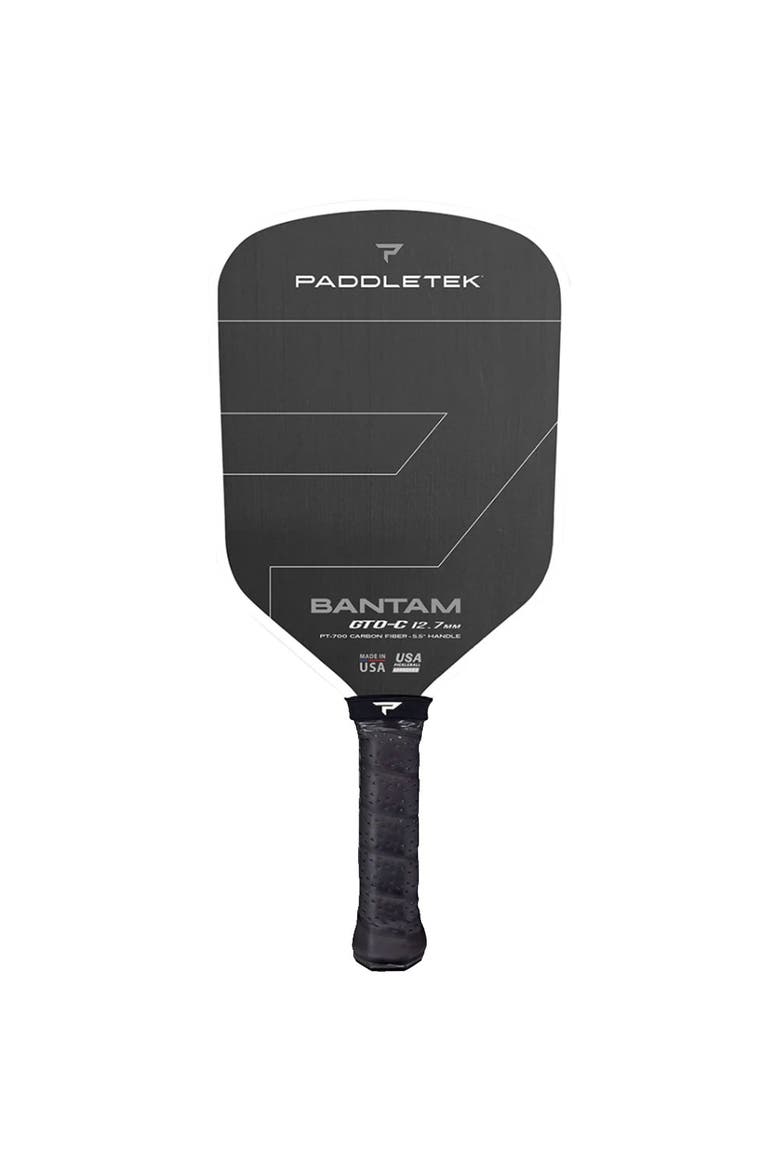 Bantam GTO-C 12.7 Pickleball Paddle, Alternate, color, Titanium White
