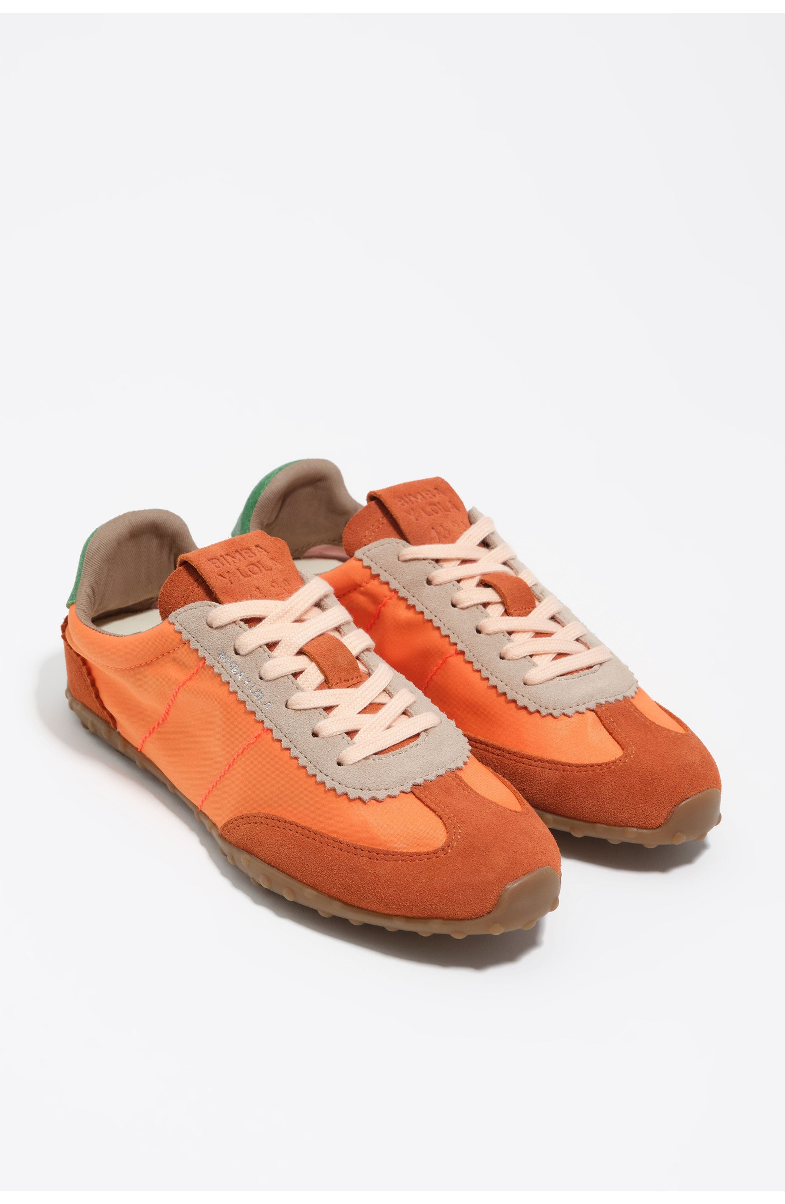 Suede Nylon 13 29 Sneaker, Alternate, color, ORANGE