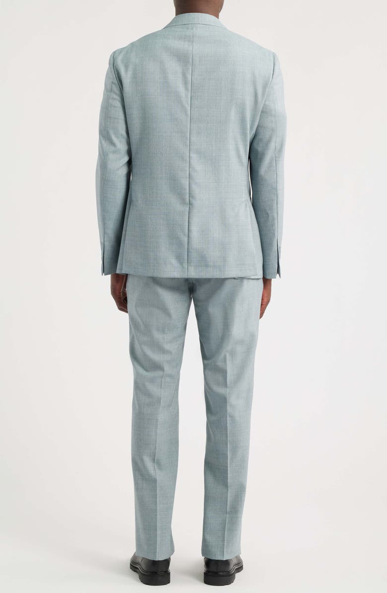 Vince Icon Relaxed Fit Wool Suit, Alternate, color, Light Green