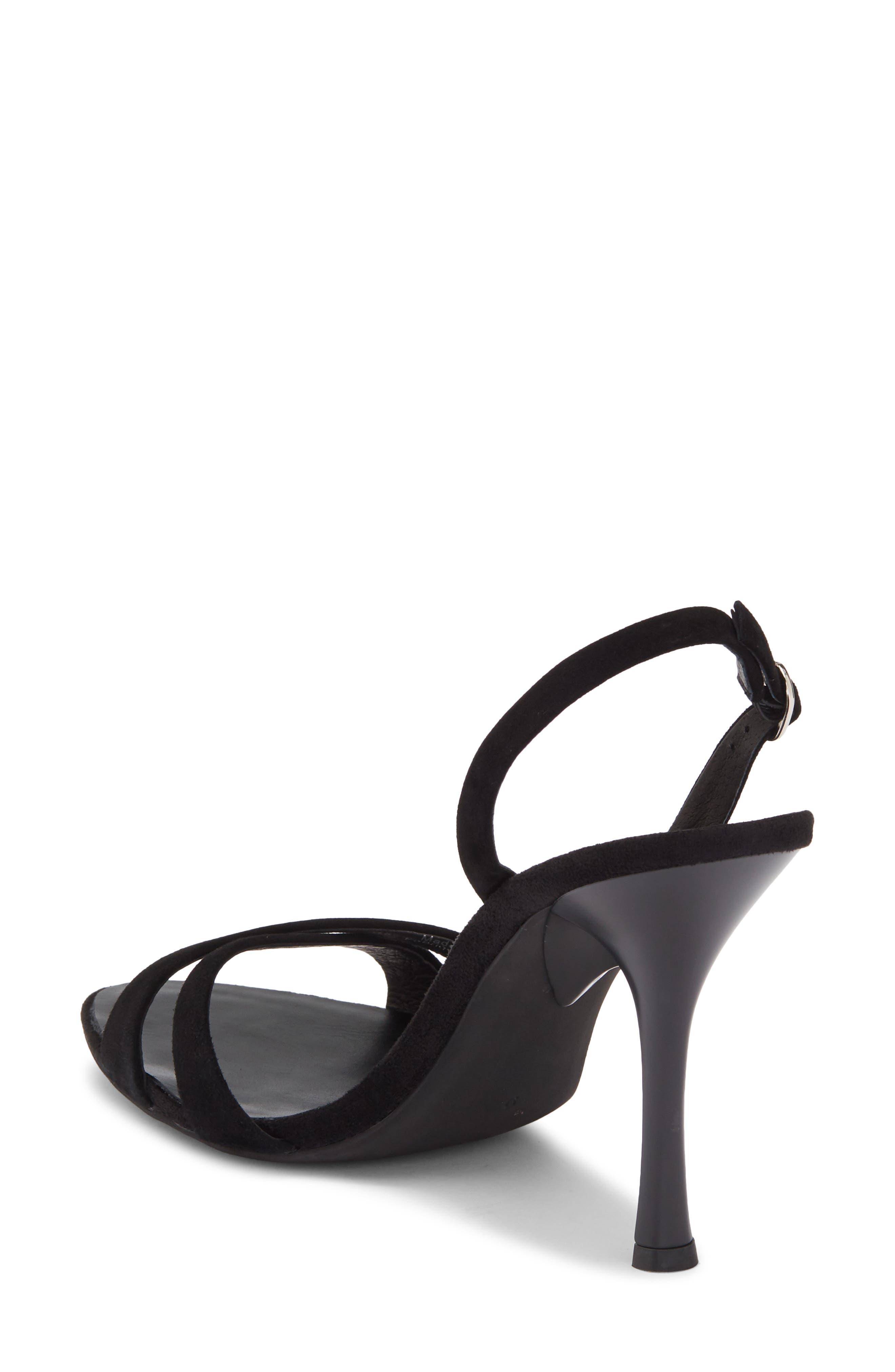 Jeffrey Campbell Marielle Slingback Sandal, Alternate, color, Black Suede