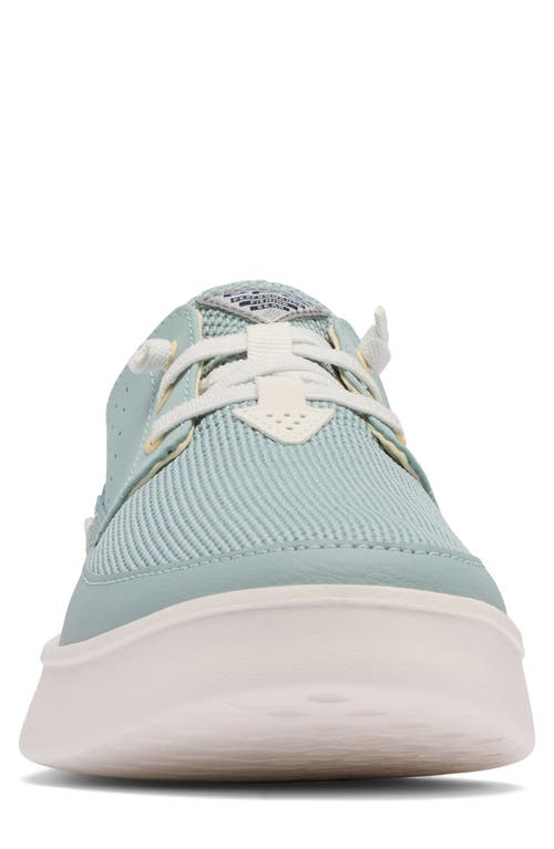 Columbia Boatside Pfg Slip-on Sneaker In Crushed Blue/lemon Wash