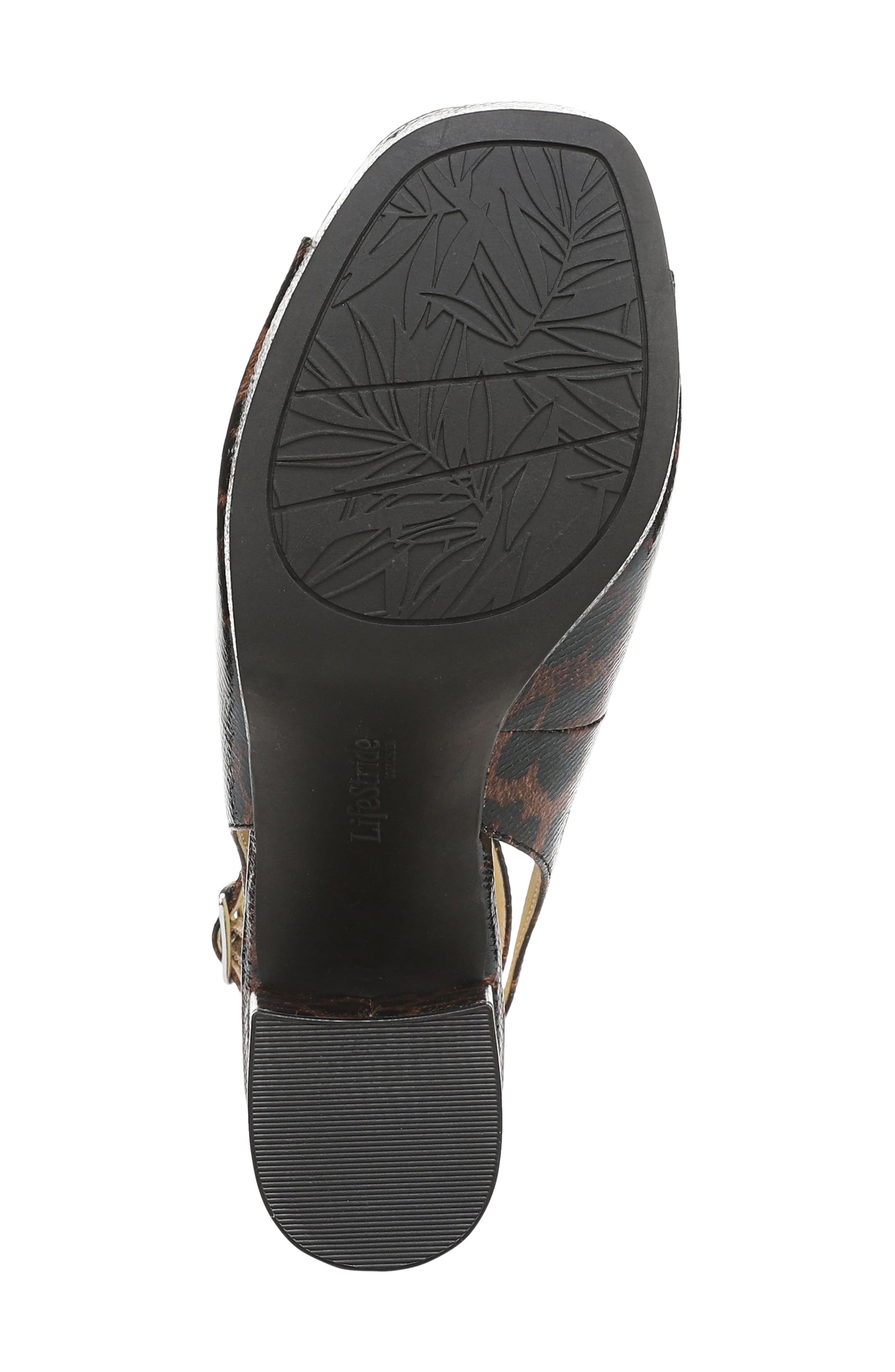 Aliyah Ankle Strap Platform Sandal, Alternate, color, BROWN