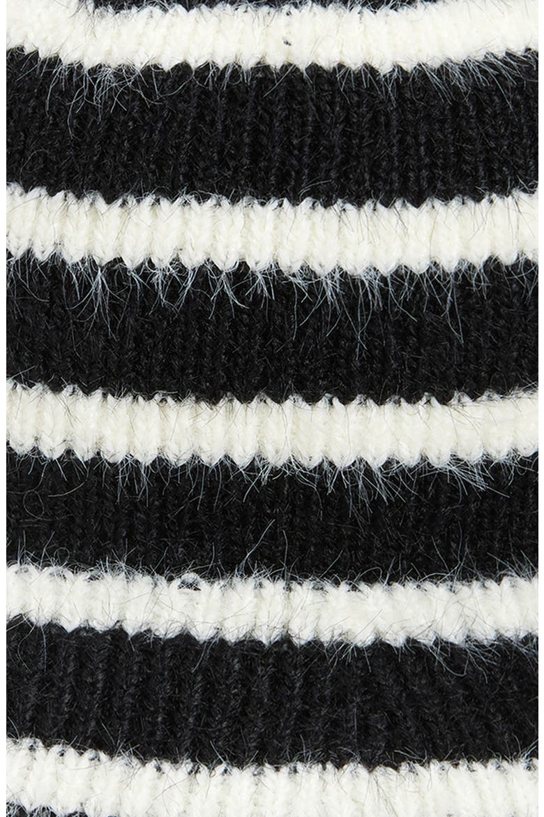 Mixed Stripe Bucket Hat, Alternate, color, BLACK COMBO