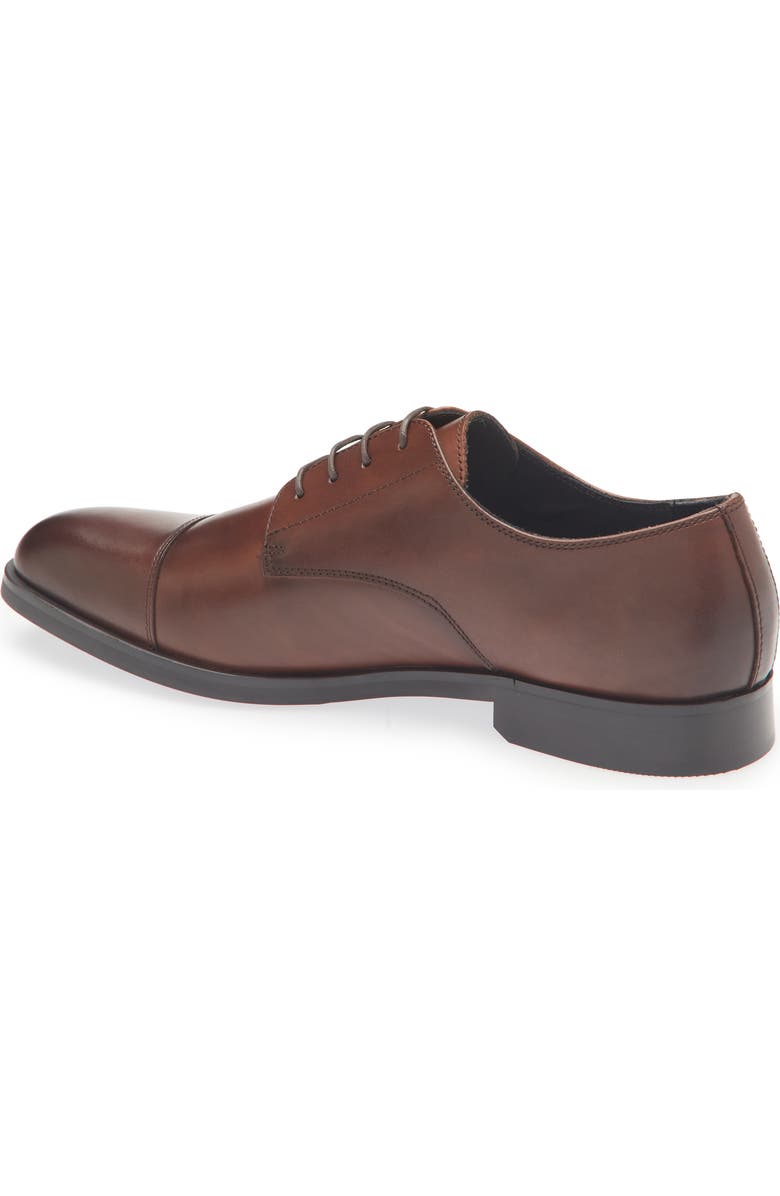 Nordstrom Elliott Cap Toe Lace-Up Derby, Alternate, color, Brown Sepia