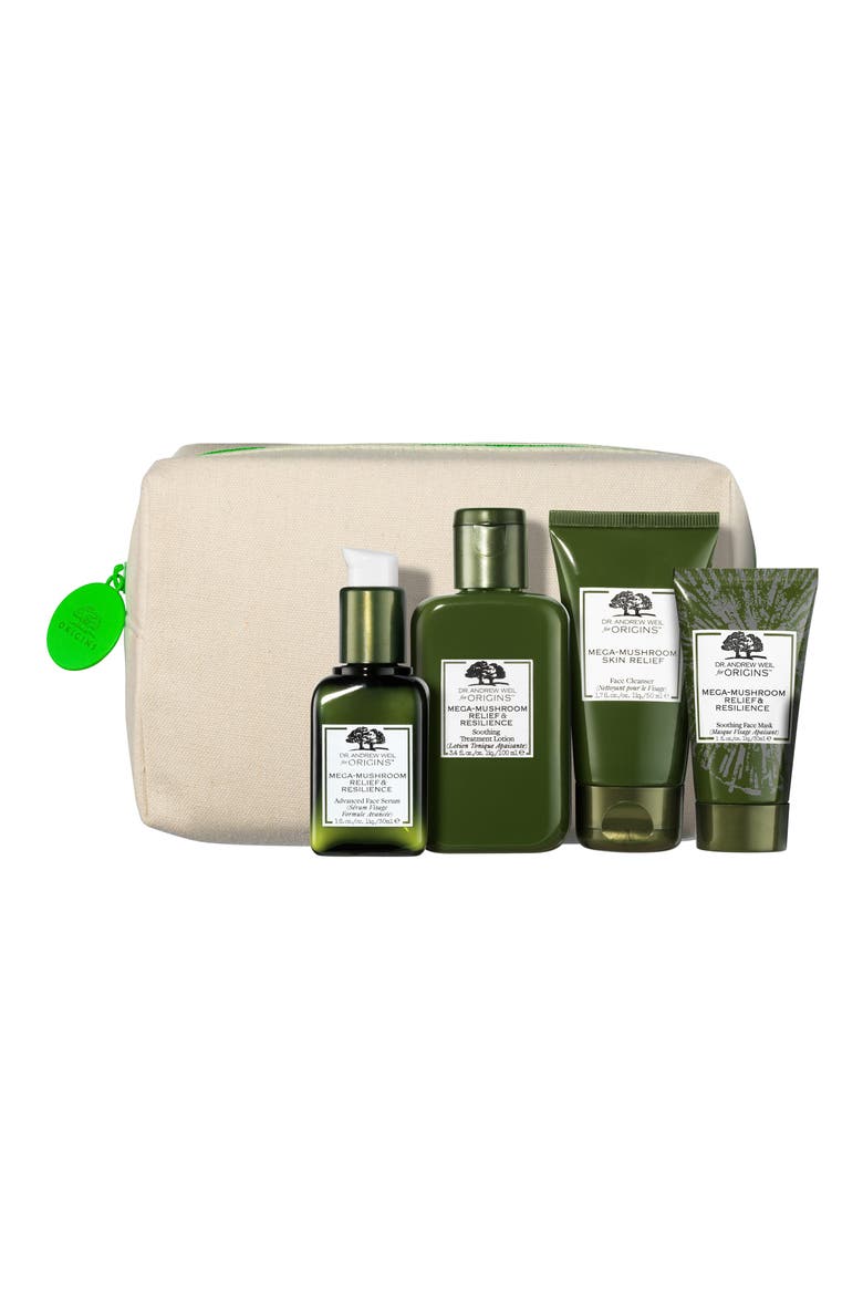 Mega-Mushroom Skin Relief Set, Main, color, NO COLOR