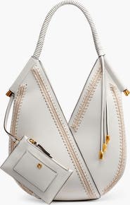 Donna Karan New York Baldwin Mini Crochet-Trimmed Shoulder Bag