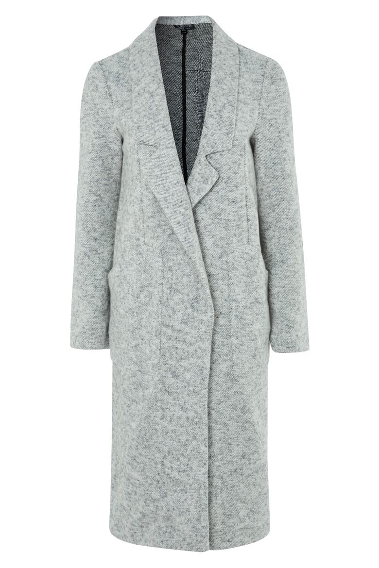 Brushback Jersey Coat, Alternate, color, GREY
