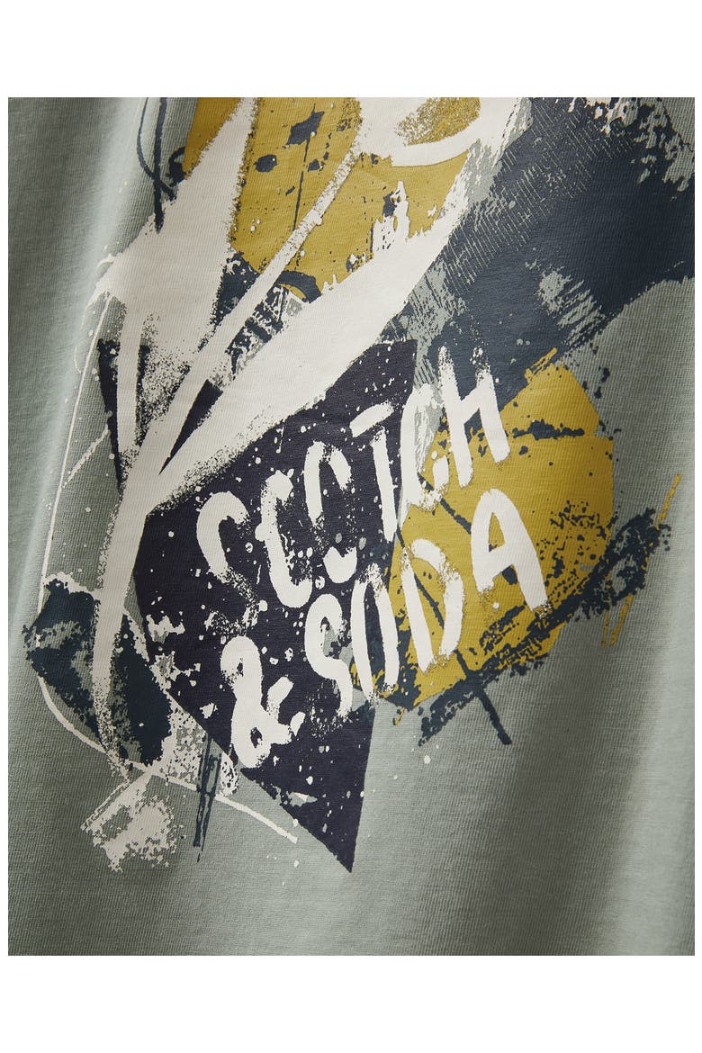 Dyed Boxy Crop Graphic T-Shirt, Alternate, color, ICEBERG GREEN